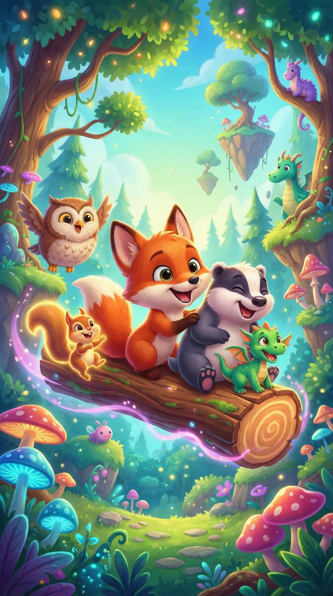 《森林奇遇》高清视频海报